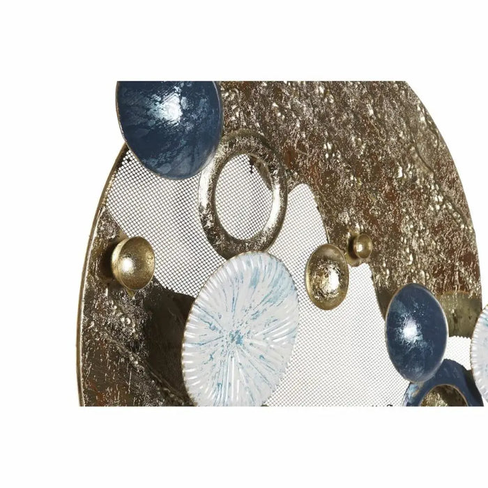 Decorative Figure DKD Home Decor Blue Golden Metal White (52 x 8,3 x 61 cm) - Декорация и Осветление<<<Дом