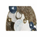 Decorative Figure DKD Home Decor Blue Golden Metal White (52 x 8,3 x 61 cm) - Декорация и Осветление<<<Дом