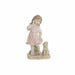 Decorative Figure DKD Home Decor Blue Pink Resin Children (26.5 x 16.5 x 44.5 cm) (2 pcs) - Декорация и