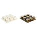 Decorative Figure DKD Home Decor Board game 20,5 x 20,5 x 5 cm White Amber Metallic Modern - Декорация и