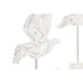 Decorative Figure DKD Home Decor Brown White Iron Mango wood Birds (32 x 10 x 51 cm) - Декорация и Осветление<<<Дом
