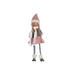 Decorative Figure DKD Home Decor Christmas Doll Polyester Girls (15 x 9 x 43 cm) (2 Units) - Декорация и