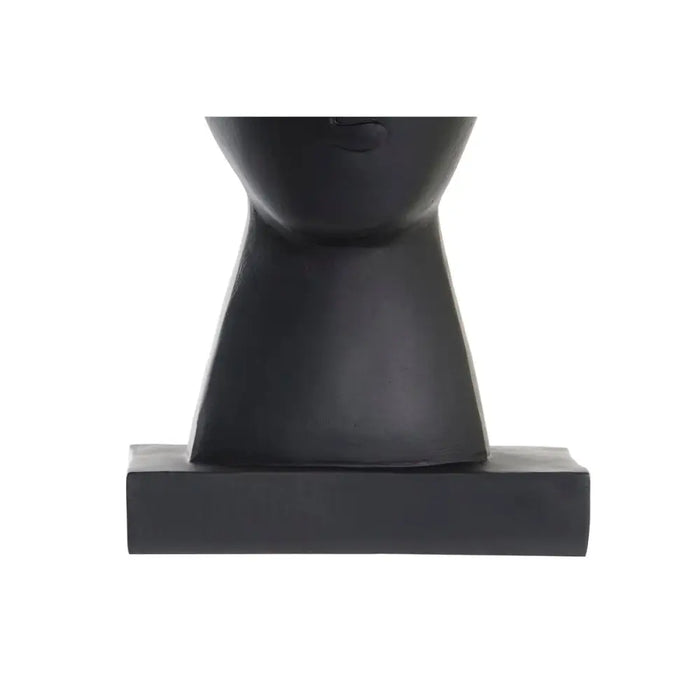 Decorative Figure DKD Home Decor Face Black Golden 14,5 x 10,5 x 27,5 cm (2 Units) - Декорация и Осветление<<<Дом