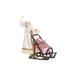 Decorative Figure DKD Home Decor Father Christmas Christmas Grey Pink Wood 42 x 22 x 50 cm - Декорация и