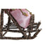 Decorative Figure DKD Home Decor Father Christmas Christmas Grey Pink Wood 42 x 22 x 50 cm - Декорация и