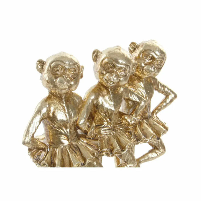 Decorative Figure DKD Home Decor FZ-91957 Golden Colonial Monkey Monkeys 23 x 9,5 x 24 cm - Декорация и