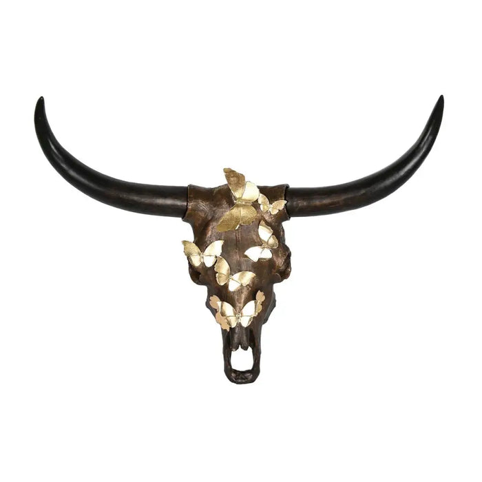Decorative Figure DKD Home Decor Golden Copper Resin (93 x 25 x 68 cm) - Декорация и Осветление<<<Дом