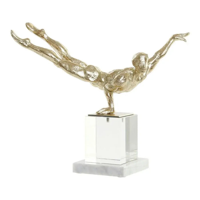 Decorative Figure DKD Home Decor Golden Gymnast 30 x 10 x 27 cm 4 Kg - Декорация и Осветление<<<Дом
