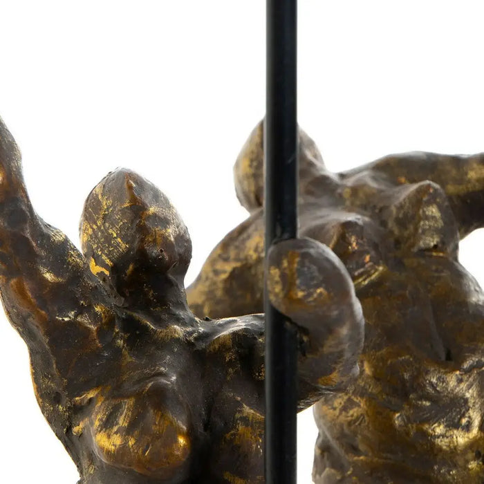 Decorative Figure DKD Home Decor Golden Modern Ballet Dancer 20 x 10 x 31 cm (2 Units) - Декорация и Осветление<<<Дом