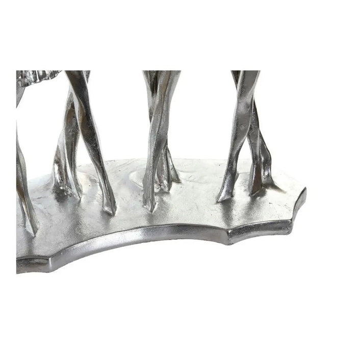 Decorative Figure DKD Home Decor Golden Silver Ballet Dancer 33,5 x 14,5 x 32 cm (2 Units) - Декорация и