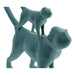 Decorative Figure DKD Home Decor Green Pink Tropical Monkeys 22,5 x 8 x 27,5 cm (2 Units) - Декорация и