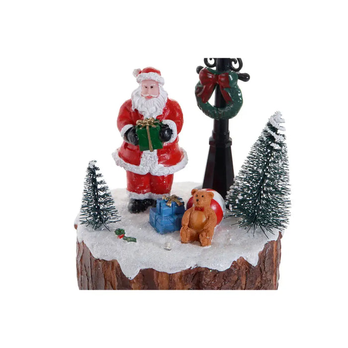 Decorative Figure DKD Home Decor LED Light Resin Snow Doll (9 x 9 x 13 cm) (2 Units) - Декорация и Осветление<<<Дом