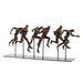 Decorative Figure DKD Home Decor Metal Copper Resin Modern (43 x 11,5 x 19 cm) - Декорация и Осветление<<<Дом