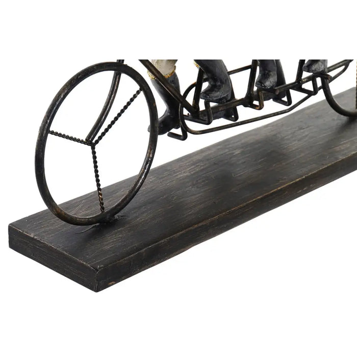 Decorative Figure DKD Home Decor Monkey Tricycle Black Golden Metal Resin Colonial (40 x 9 x 31 cm) - Декорация и