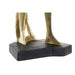 Decorative Figure DKD Home Decor Music 20 x 12 x 41,5 cm Ballerina Golden Romantic (3 Units) - Декорация и