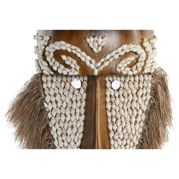 Decorative Figure DKD Home Decor Natural Mask Fibre (30 x 10,5 x 53 cm) - Декорация и Осветление<<<Дом