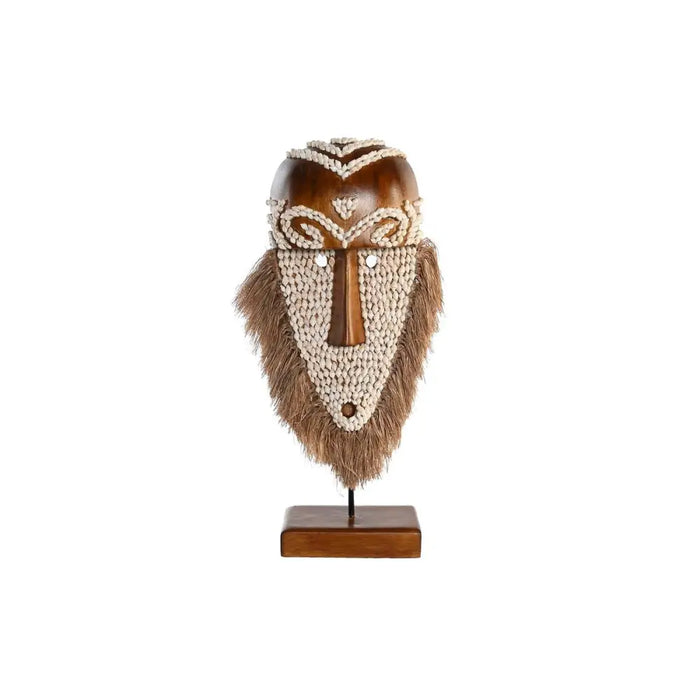 Decorative Figure DKD Home Decor Natural Mask Fibre (30 x 10,5 x 53 cm) - Декорация и Осветление<<<Дом