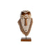 Decorative Figure DKD Home Decor Natural Mask Fibre (30 x 10,5 x 53 cm) - Декорация и Осветление<<<Дом