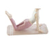Decorative Figure DKD Home Decor Pink Yoga Scandi 16 x 6 x 13 cm - Декорация и Осветление<<<Дом
