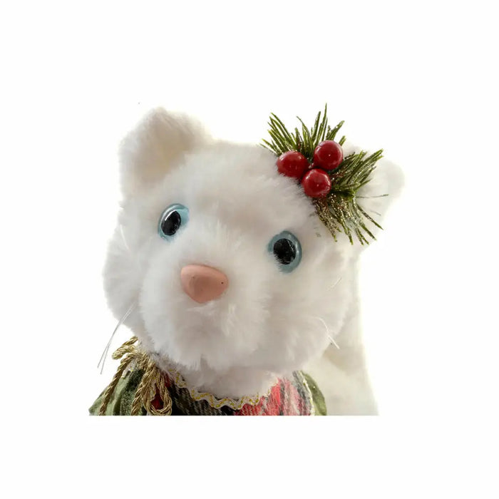 Decorative Figure DKD Home Decor Polyester Little Cat (19 x 10 x 20 cm) - Декорация и Осветление<<<Дом