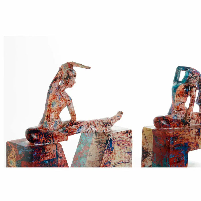 Decorative Figure DKD Home Decor Resin (11.5 x 4.5 x 23 cm) (4 pcs) - Декорация и Осветление<<<Дом