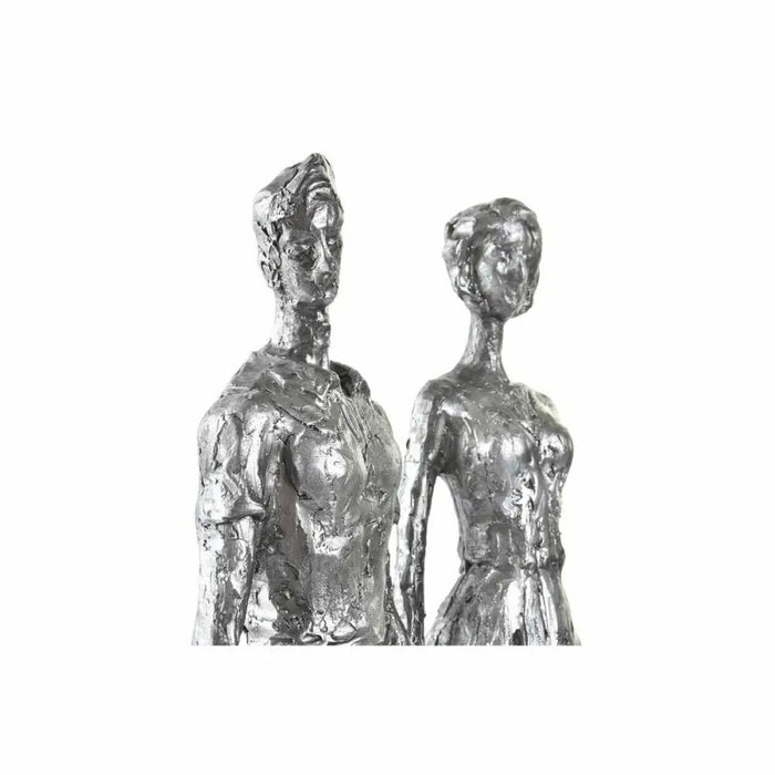 Decorative Figure DKD Home Decor Silver Black Resin Modern Family (26 x 11,5 x 41,5 cm) - Декорация и Осветление<<<Дом