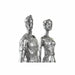 Decorative Figure DKD Home Decor Silver Black Resin Modern Family (26 x 11,5 x 41,5 cm) - Декорация и Осветление<<<Дом