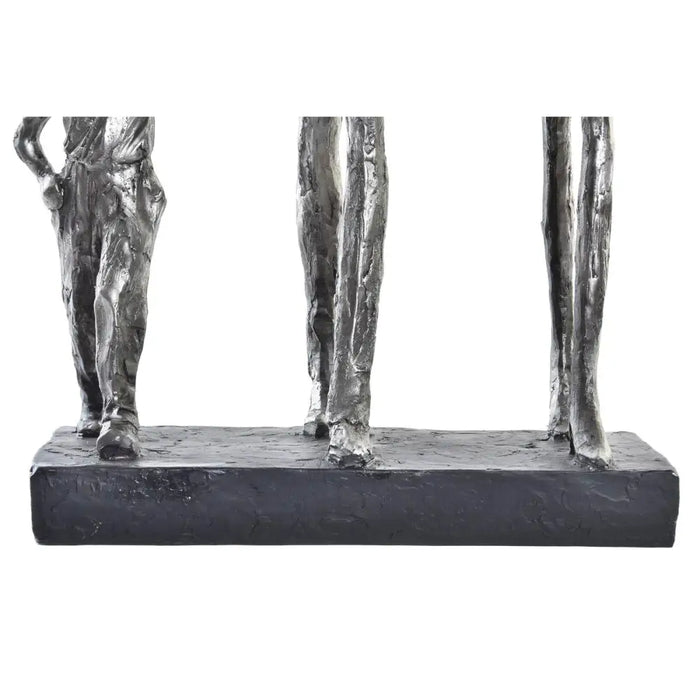 Decorative Figure DKD Home Decor Silver Black Resin Modern Family (26 x 11,5 x 41,5 cm) - Декорация и Осветление<<<Дом