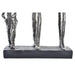 Decorative Figure DKD Home Decor Silver Black Resin Modern Family (26 x 11,5 x 41,5 cm) - Декорация и Осветление<<<Дом