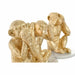 Decorative Figure DKD Home Decor White Golden Tropical Monkeys 10,5 x 10,5 x 18,5 cm (3 Pieces) - Декорация и