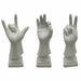 Decorative Figure DKD Home Decor White Hand 7 x 7 x 25 cm (3 Units) - Декорация и Осветление<<<Дом
