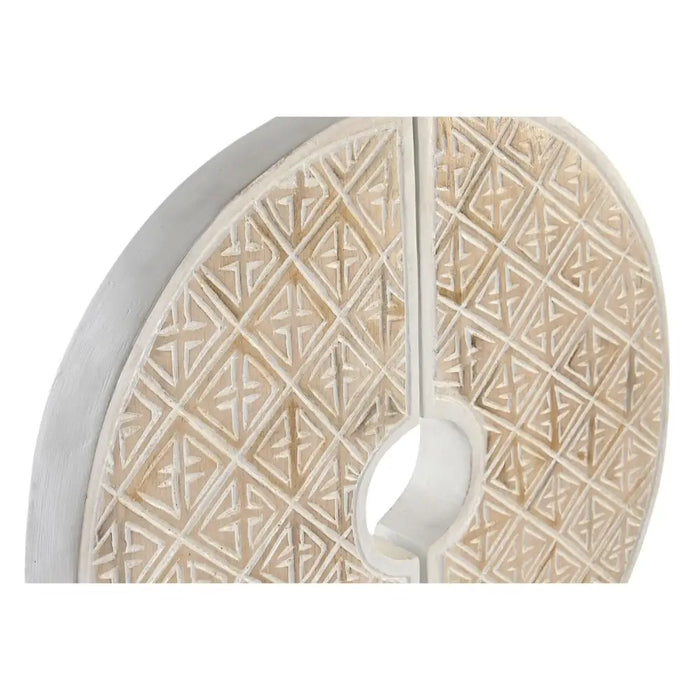 Decorative Figure DKD Home Decor White Iron Circles (41 x 12 x 55 cm) - Декорация и Осветление<<<Дом