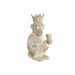 Decorative Figure DKD Home Decor White Monkey Tropical Stripped 16 x 15 x 30 cm - Декорация и Осветление<<<Дом