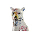 Decorative Figure DKD Home Decor White Multicolour Leopard Modern 16 x 8 x 25 cm - Декорация и Осветление<<<Дом