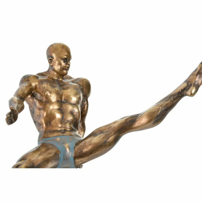 Decorative Figure DKD Home Decor World Golden Resin Gymnast Modern (29 x 16 x 33 cm) - Декорация и Осветление<<<Дом