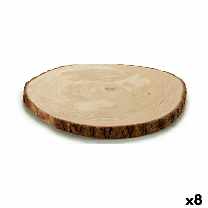 Decorative Figure Gift Decor Brown Trunk 39 x 2 x 39 cm 37 x 2 x 37 cm (8 Units) - Декорация и Осветление<<<Дом