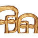 Decorative Figure Gift Decor Golden Face 27 x 32,5 x 10,5 cm (4 Units) - Декорация и Осветление<<<Дом