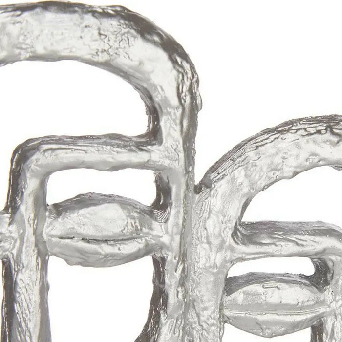 Decorative Figure Gift Decor Silver Face 27 x 32,5 x 10,5 cm - Декорация и Осветление<<<Дом Градина<<<BigBuy&&&Други
