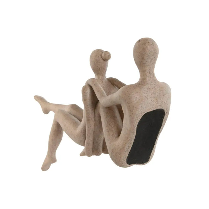 Decorative Figure Home ESPRIT Beige Yoga 20 x 10 x 50 cm - Декорация и Осветление<<<Дом Градина<<<BigBuy&&&Други