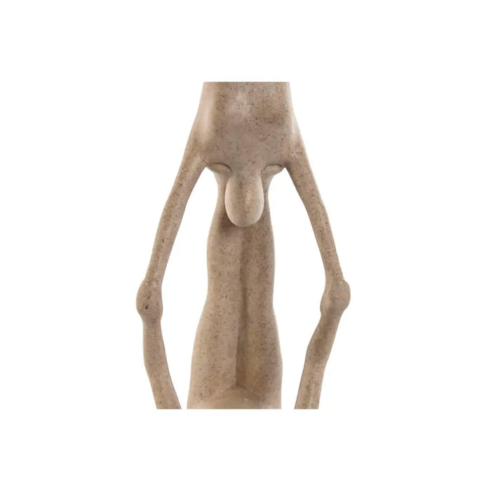 Decorative Figure Home ESPRIT Beige Yoga 29,5 x 8 x 28 cm - Декорация и Осветление<<<Дом Градина<<<BigBuy&&&Други