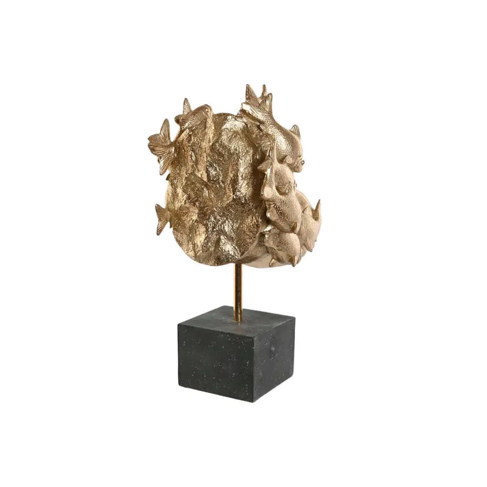 Decorative Figure Home ESPRIT Black Golden Hippopotamus 33 x 21,5 x 45 cm - Декорация и Осветление<<<Дом