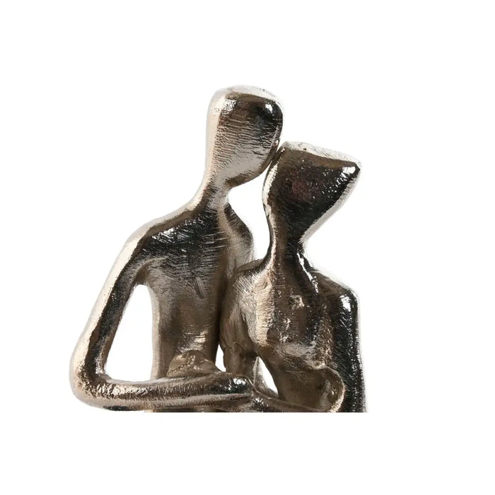 Decorative Figure Home ESPRIT Black Silver Pair 9 x 13 x 20 cm - Декорация и Осветление<<<Дом Градина<<<BigBuy&&&Други