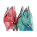Decorative Figure Home ESPRIT Blue Fuchsia 40 x 12 x 40 cm (2 Units) - Декорация и Осветление<<<Дом