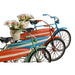 Decorative Figure Home ESPRIT Blue Green Orange 31 x 8,5 x 19 cm (3 Units) - Декорация и Осветление<<<Дом
