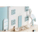 Decorative Figure Home ESPRIT Blue Navy Blue 17 x 8,5 x 30 cm (2 Units) - Декорация и Осветление<<<Дом
