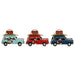 Decorative Figure Home ESPRIT Blue Red Sky blue 16 x 8,5 x 10,5 cm (3 Units) - Декорация и Осветление<<<Дом
