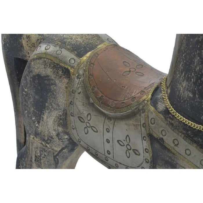 Decorative Figure Home ESPRIT Brown Black Grey Natural Horse 52 x 15 x 63 cm 50 x 15 x 63 cm - Декорация и
