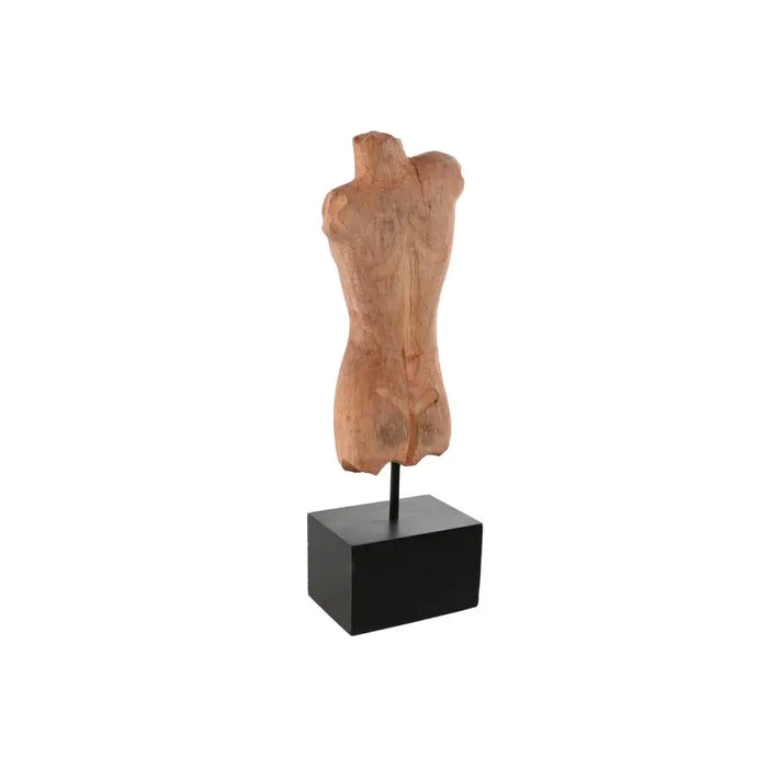 Decorative Figure Home ESPRIT Brown Black Lady Men 13 x 9 x 40 cm (2 Units) - Декорация и Осветление<<<Дом