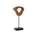 Decorative Figure Home ESPRIT Brown Black Modern 22 X 9 X 44 CM - Декорация и Осветление<<<Дом Градина<<<BigBuy&&&Други