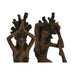 Decorative Figure Home ESPRIT Brown Yoga Indian Man 13 x 6 x 16 cm (2 Units) - Декорация и Осветление<<<Дом